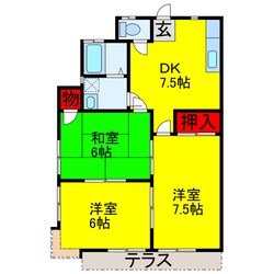 上総村上駅 徒歩37分 1階の物件間取画像